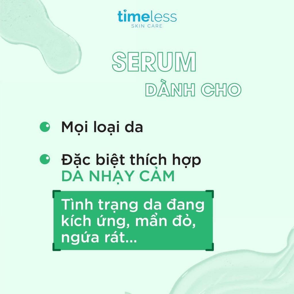 Serum Timeless Skin Care Vitamin B5 Hydration Serum Làm Dịu, Phục Hồi Da 30ml