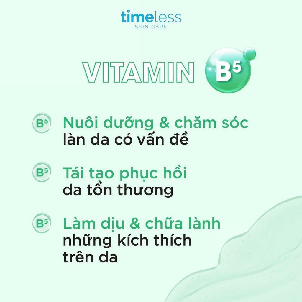 Serum Timeless Skin Care Vitamin B5 Hydration Serum Làm Dịu, Phục Hồi Da 30ml