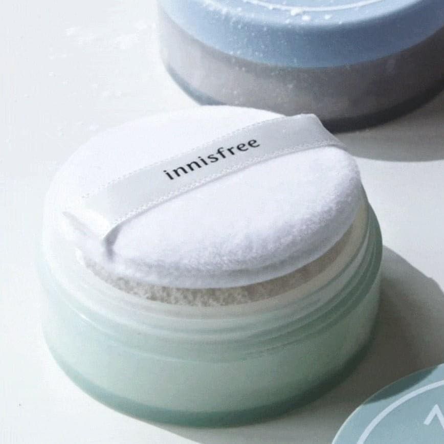 Phấn Phủ Innisfree No-Sebum Mineral Powder Kiềm Dầu, Giúp Da Khô Thoáng 5gr