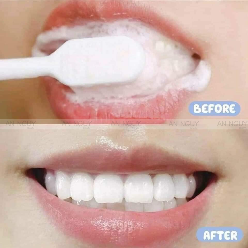 Bột Tẩy Trắng Răng EUCRYL Toothpowder Freshmint Hương Bạc Hà Giúp Trắng Răng, Thơm Miệng 50gr