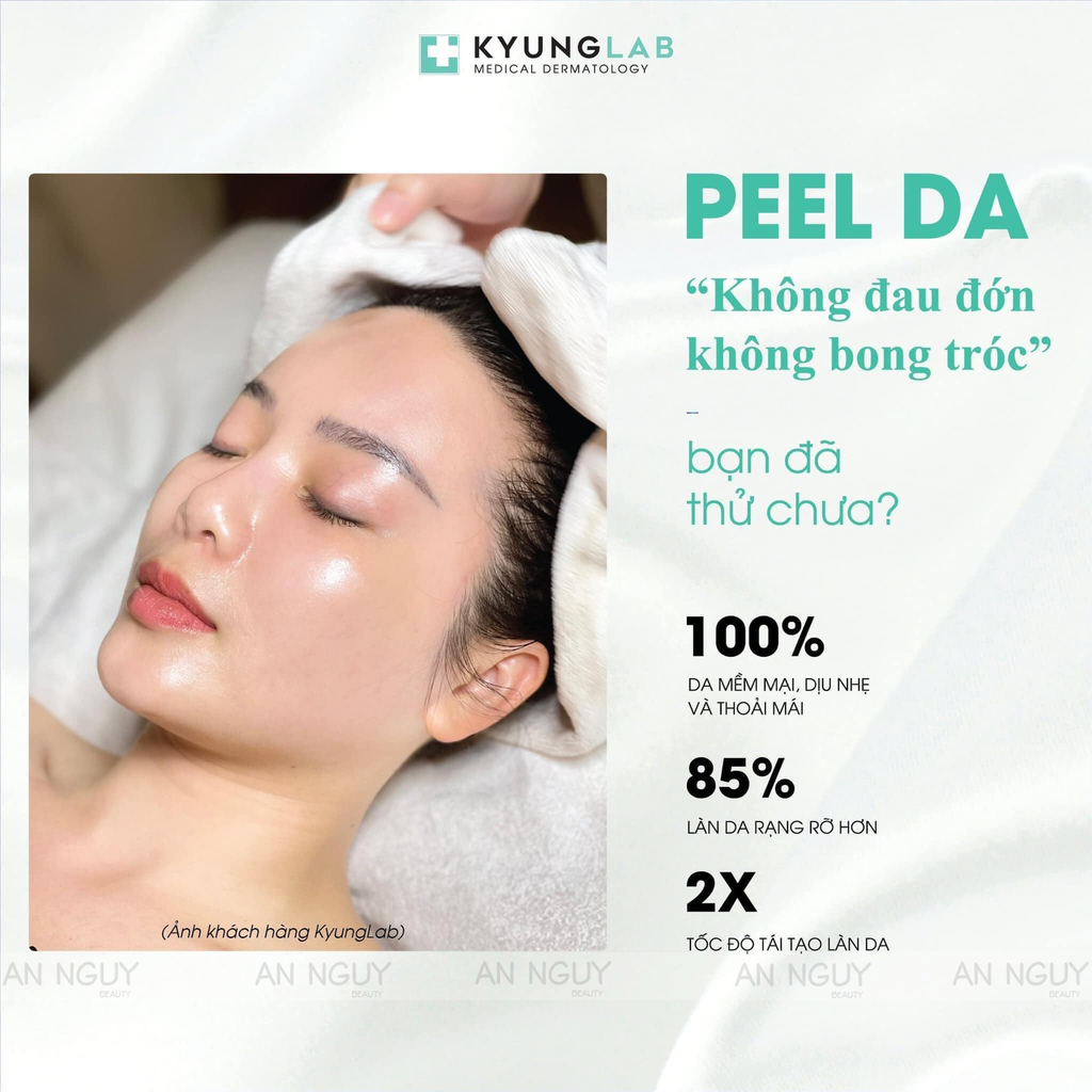 Combo Peel Da Kyung Lab P - Peel + Neutralizer Giúp Thay Da Sinh Học 30ml x 2