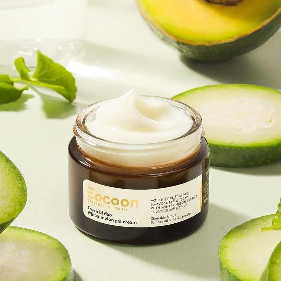 Thạch Bí Đao Cocoon Winter Melon Gel Cream Giảm Tiết Dầu Nhờn 30ml