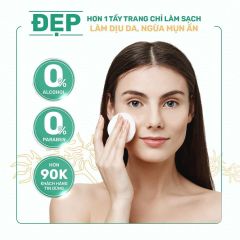 Nước Tẩy Trang Derladie Cleansing Water Witch Hazel Micellar Unscented Sạch Sâu 500ml