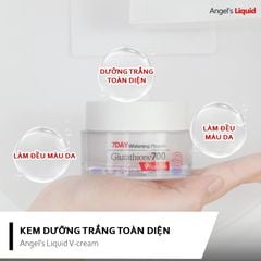 kem glutathione 700 Kem Dng Trng Da Angel's Liquid 7 Day Glutathione 700