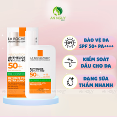 Sữa Chống Nắng La Roche-Posay Anthelios UVMune 400 Oil Control Fluid Cho Da Dầu Mụn