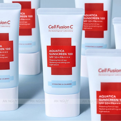 Kem Chống Nắng Cell Fusion C Aquatica Sunscreen 100 SPF 50+ PA++++  Cấp Ẩm Dịu Da 35ml