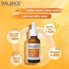 Tinh Chất Balance Vitamin C 12% Supershot Advanced 30ml