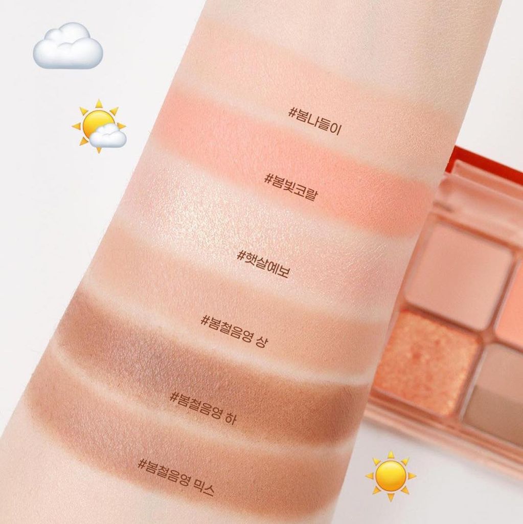 Phấn Mắt 4 Ô Peripera Ink Pocket Shadow Palette 6.4g