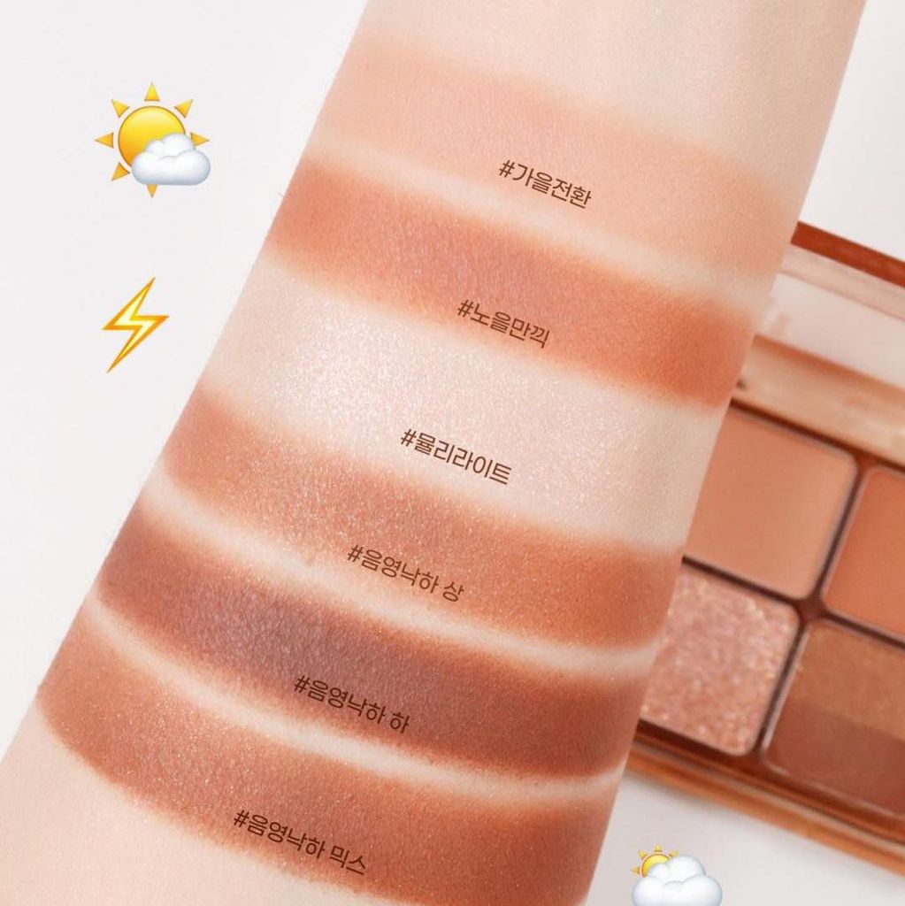 Phấn Mắt 4 Ô Peripera Ink Pocket Shadow Palette 6.4g