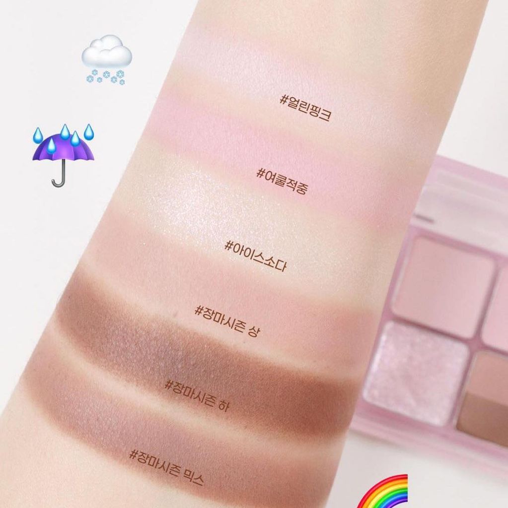 Phấn Mắt 4 Ô Peripera Ink Pocket Shadow Palette 6.4g