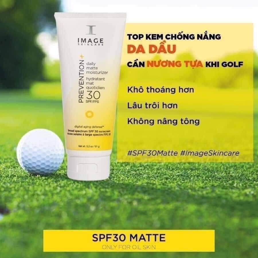 Kem Chống Nắng Image Skincare Prevention+ Daily Matte Moisturizer SPF 30 Cho Da Dầu, Mụn Image 91gr