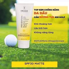 Kem Chống Nắng Image Skincare Prevention+ Daily Matte Moisturizer SPF 30 Cho Da Dầu, Mụn Image 91gr