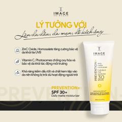 Kem Chống Nắng Image Skincare Prevention+ Daily Matte Moisturizer SPF 30 Cho Da Dầu, Mụn Image 91gr
