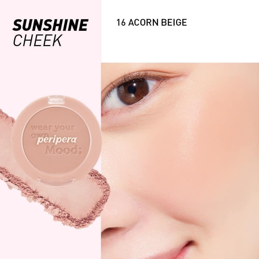 Phấn Má Hồng Peripera Pure Blushed Sunshine Cheek 4.2g