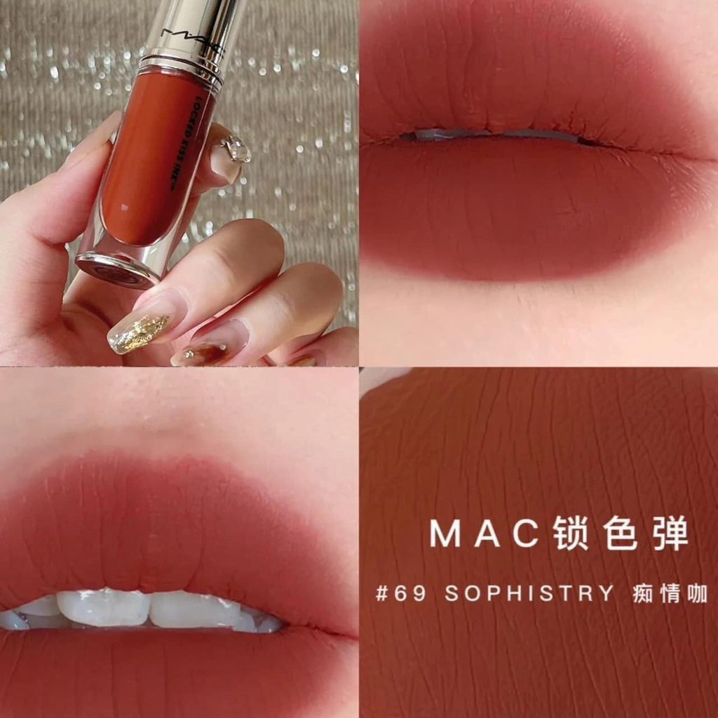 Son Kem Lì MAC Locked Kiss Ink Lâu Trôi Đến 24h 4ml