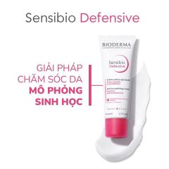 Kem Dưỡng Bioderma Sensibio Defensive Cream Làm Dịu, Dưỡng Ẩm Cho Da