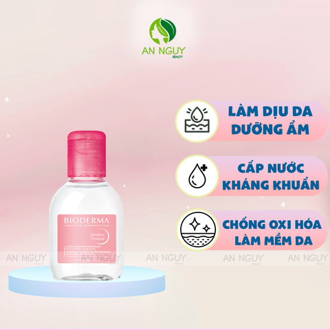 Nước Hoa Hồng Bioderma Sensibio Tonique Cho Da Nhạy Cảm