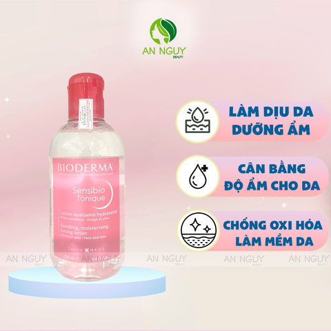 Nước Hoa Hồng Bioderma Sensibio Tonique Cho Da Nhạy Cảm