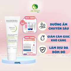 Kem Dưỡng Ẩm Bioderma Sébium Hydra Giảm Khô Căng, Bong Tróc Da Mụn 40ml