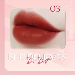 Son Kem Lì Misschic Gorgeous Smooth Velvet Lip Tint
