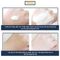 Kem Dưỡng Nâng Tone PeKah Melting Snow Whitening Cream Dưỡng Trắng Sáng Da 50ml