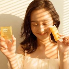 Sáp Chống Nắng Nature Republic California Aloe Fresh Powdery Sun Stick SPF50+PA++++ Làm Dịu Da 24g