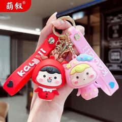 Móc Khóa Hình Thú Nhiều Màu Dễ Thương Treo Balo, Phụ Kiện Trang Trí