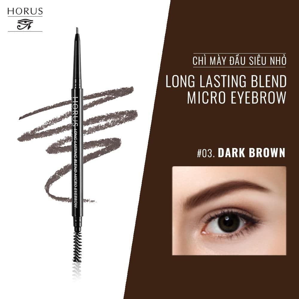 Chì Kẻ Mày 2 Đầu Horus Eye Beauty Expert Easy Blend Auto Eyebrow 0.2gr