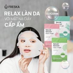 Mặt Nạ Dưỡng Da Freska Natural Solution Mask Sheet 25ml