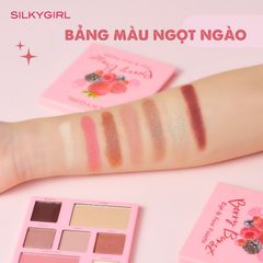 Bảng Phấn Mắt Và Má 7 Ô Silkygirl Eye & Face Palette 12.6g