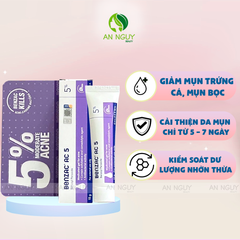 Kem Trị Mụn Benzac AC5 5% Benzoyl Preoxide 15gr