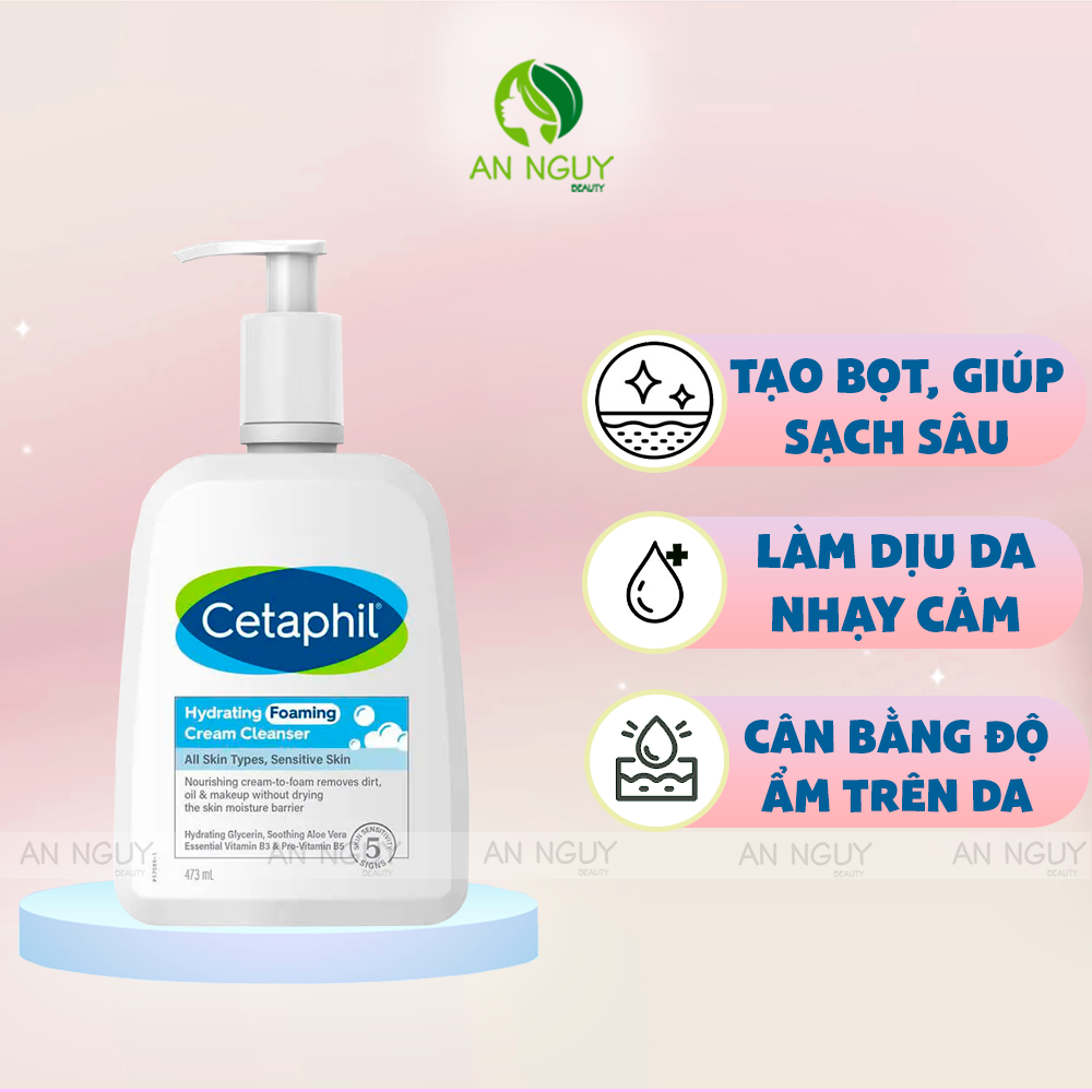 Sữa Rửa Mặt Cetaphil Cleanser Làm Sạch Dịu Nhẹ Cho Da Nhạy Cảm (Mẫu Mới)