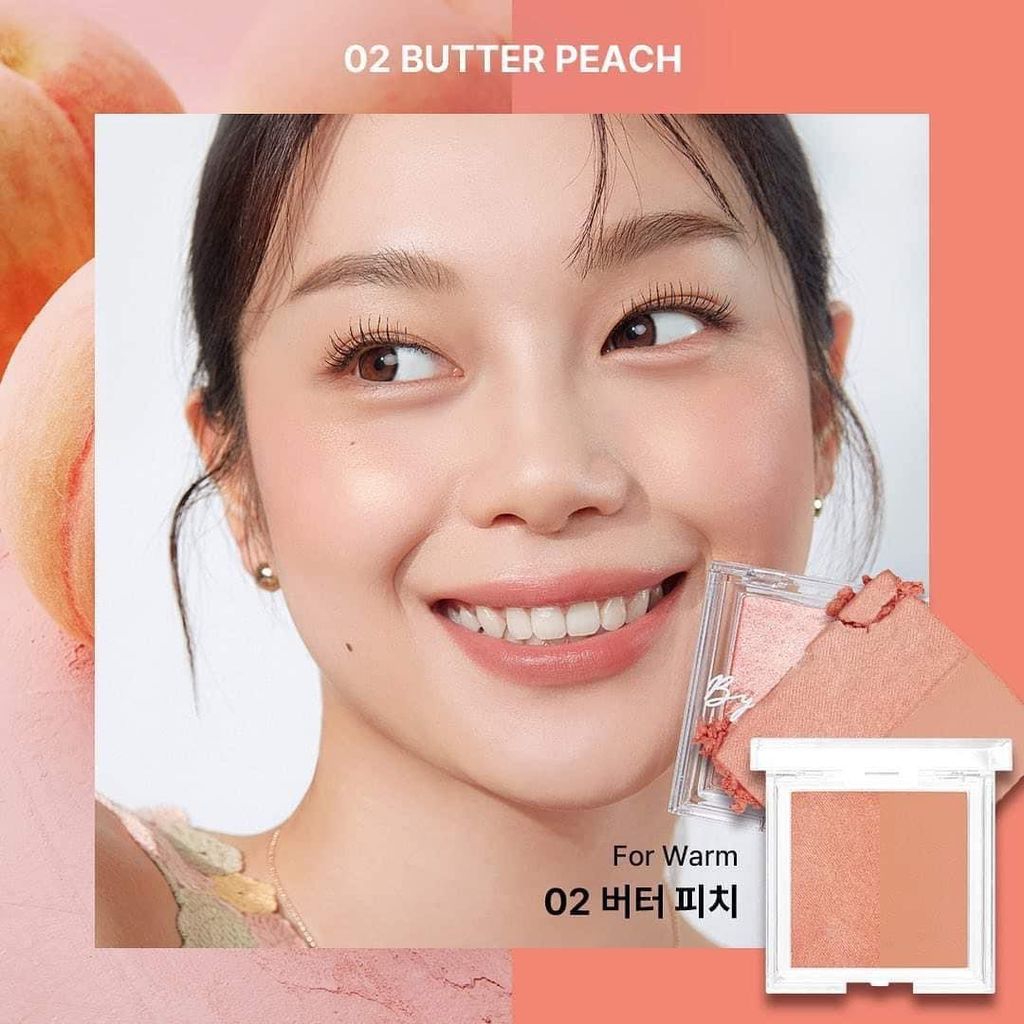 Phấn Má Hồng Dạng Thạch Too Cool For School Blush Beam Duo 7.6gr