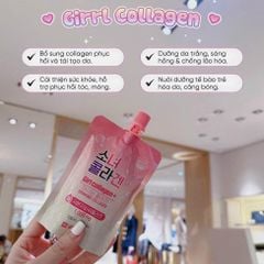 Nước Uống Collagen Dạng Túi Girl Collagen+ Hàn Quốc Giúp Đẹp Da (100ml x 10 Túi)