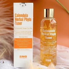 Nước Hoa Hồng SNO Calendula Herbal Phyto Toner Cân Bằng Độ Ẩm Trên Da 200ml