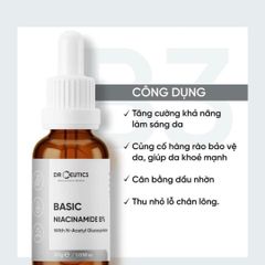 Tinh Chất DrCeutics B3 Mờ Thâm, Thu Nhỏ Lỗ Chân Lông 30g