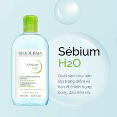 Nước Tẩy Trang Bioderma Sebium H2O Dành Cho Da Dầu