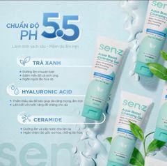 Gel Rửa Mặt Senz Cleansing Gel Chiết Xuất Thiên Nhiên 150ml