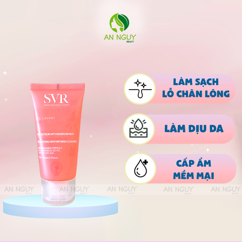 Gel Rửa Mặt SVR Topialyse Gel Lavant Dành Cho Da Khô, Nhạy Cảm