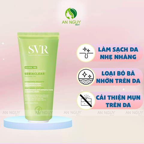 Sữa Rửa Mặt SVR Sebiaclear Creme Lavante Cleansing Cream