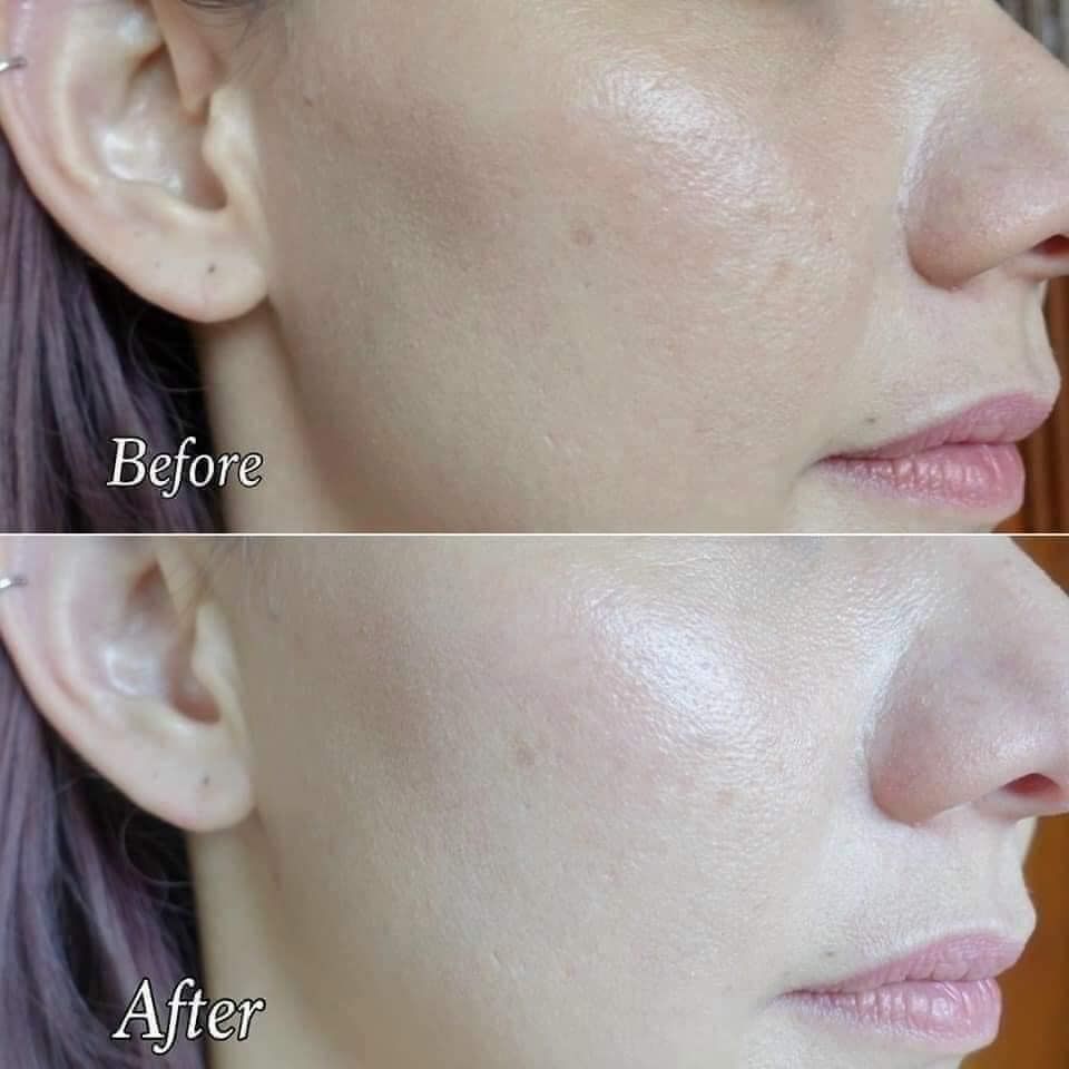 Chống Nắng Serum Senka 3 In 1 Aqua Bright Serum In CC SPF 50+ PA++++ Dưỡng Sáng 40g