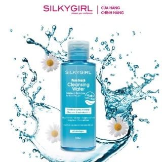 Nước Tẩy Trang SilkyGirl Micellar Pure Fresh Cleansing Water Makeup Remover All-In-One 150ml