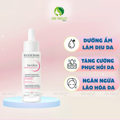 Tinh Chất Dưỡng Ẩm Bioderma Sensibio Defensive Serum Làm Dịu Cho Da Nhạy Cảm