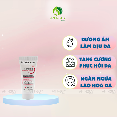 Tinh Chất Dưỡng Ẩm Bioderma Sensibio Defensive Serum Làm Dịu Cho Da Nhạy Cảm