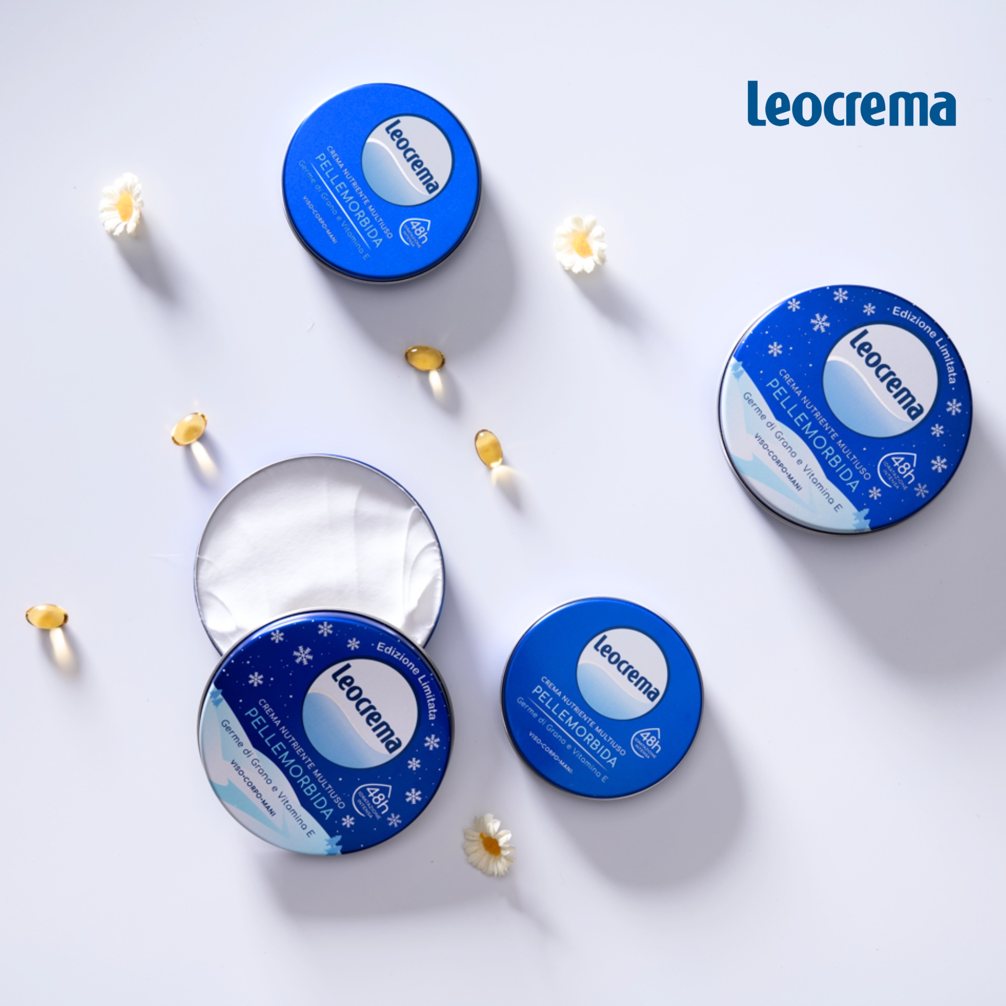Leocrema Natural Gesichtscreme – Mit Bambus & Grüntee, 50 Ml, Feuchtigkeitsspendend & Antioxidativ