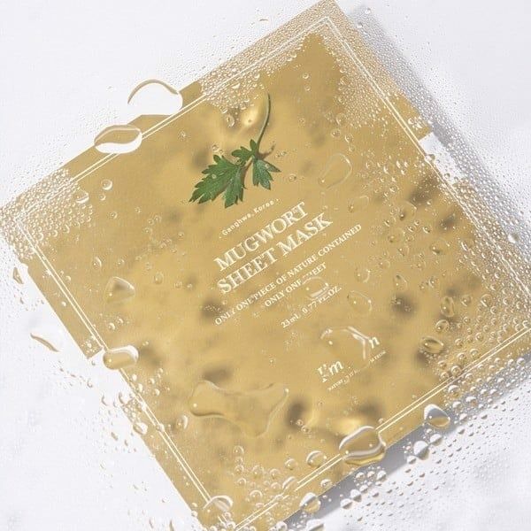 Mặt Nạ Dưỡng Da I'm From Mugwort Sheet Mask Chiết Xuất Ngải Cứu 23ml