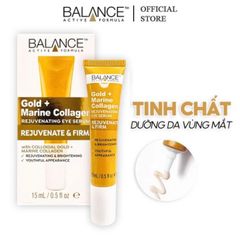 Serum Dưỡng Mắt Balance Active Formula Gold + Marine Collagen Rejuvenating Eye Serum 15ml
