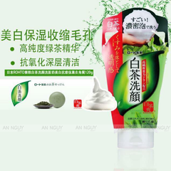 Sữa Rửa Mặt Trà Xanh Rohto Shirochasou Green Tea Foam Nhật Bản 120gr