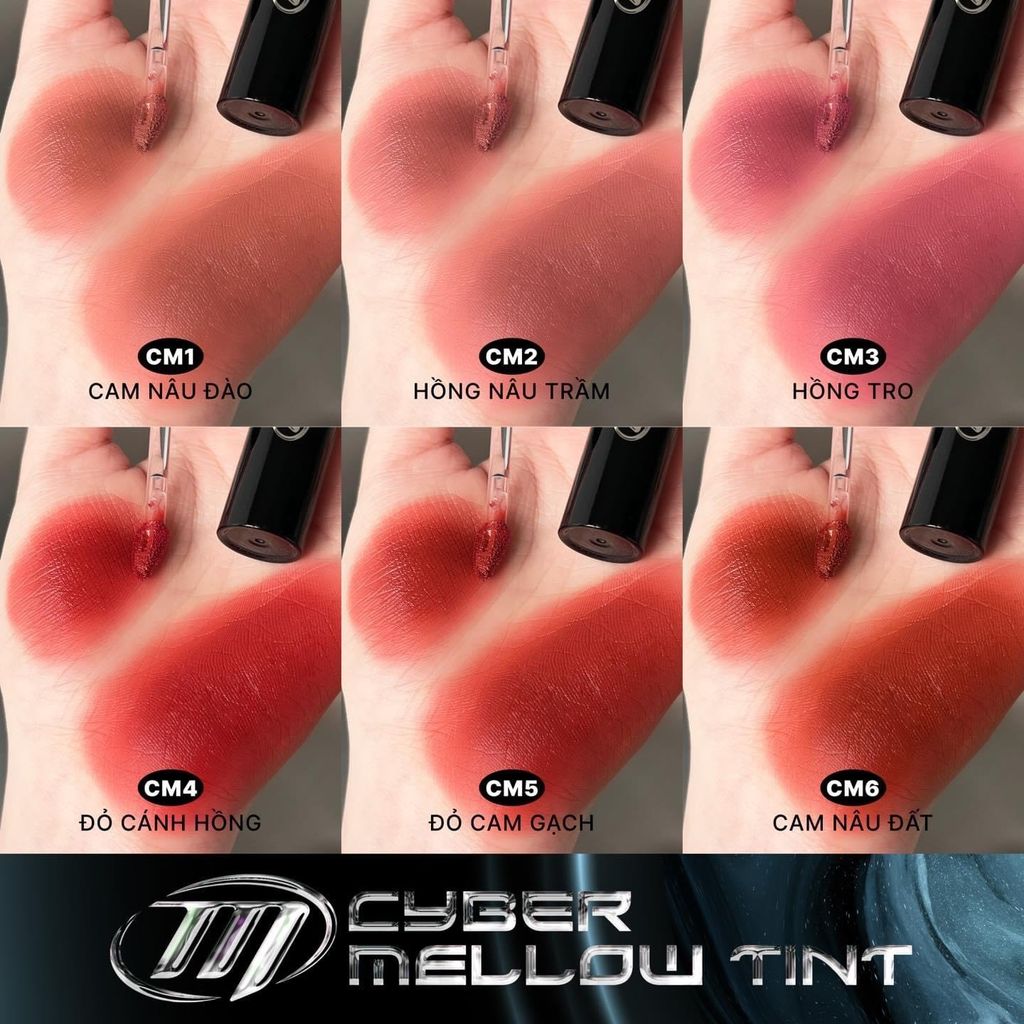 Son Kem Lì Merzy Cyber Mellow Tint (Phiên Bản By AI) 4g