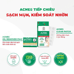 Phim Thấm Dầu Acnes Oil Remover Film 50 Tờ